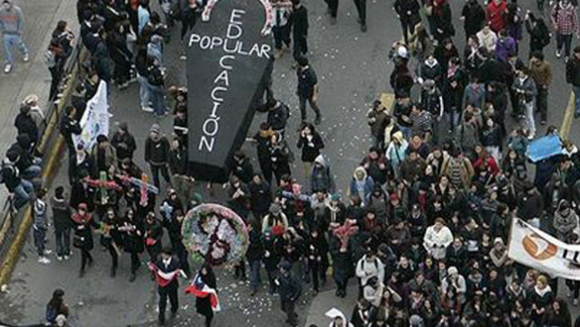 imagen Chile: anunciaron que continuarán las protestas en reclamo de reformas a la educación pública
