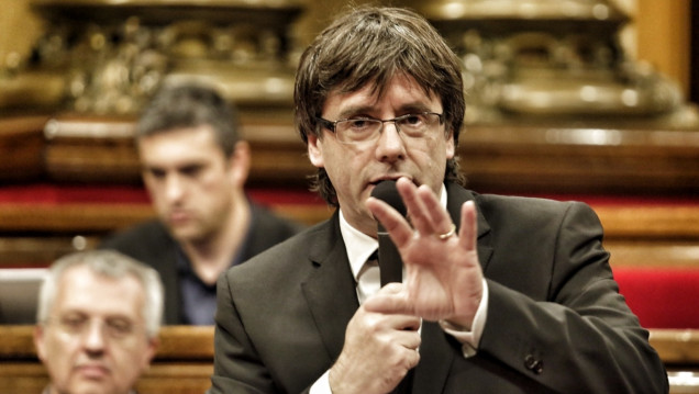 imagen El Parlamento de Cataluña podría declarar este jueves su independencia