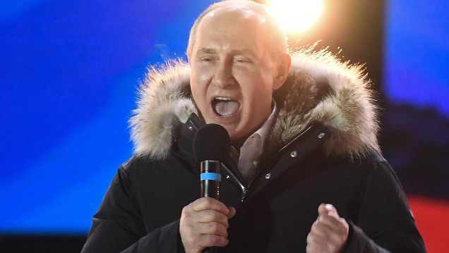 imagen El mundo tendrá otros seis años de Putin