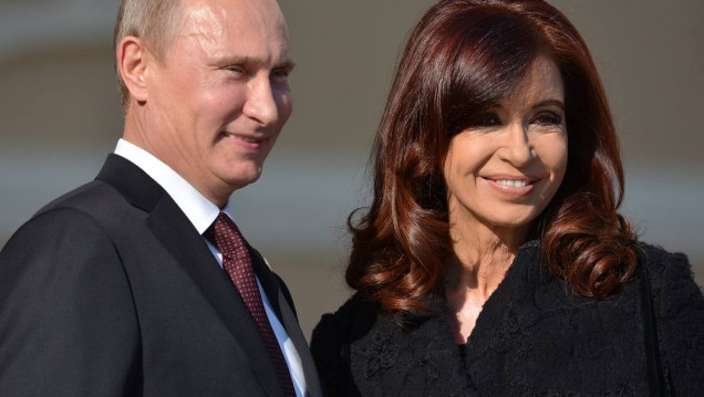 imagen Cristina está reunida con Putín en el cierre de su visita oficial a Rusia