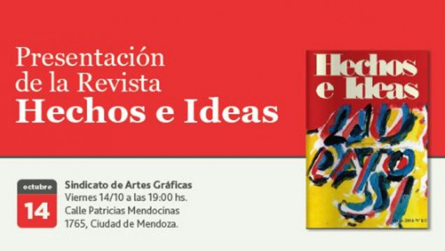 imagen Presentan la Revista Hechos e Ideas