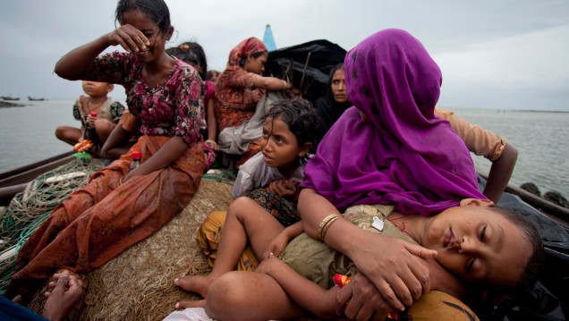 imagen Birmania admite que al menos 176 pueblos rohingya han sido vaciados de residentes