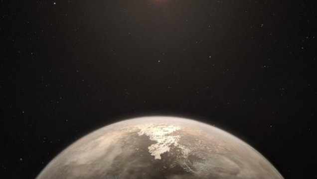 imagen Un planeta "cercano" similar a la Tierra es templado y puede tener agua