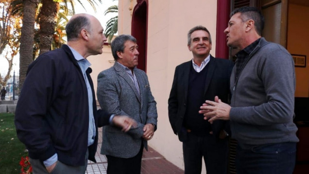 imagen Rossi vino a Mendoza para mostrarse como el presidenciable de 2019
