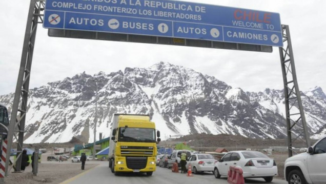 imagen Instalarán puestos sanitarios en la ruta a Chile