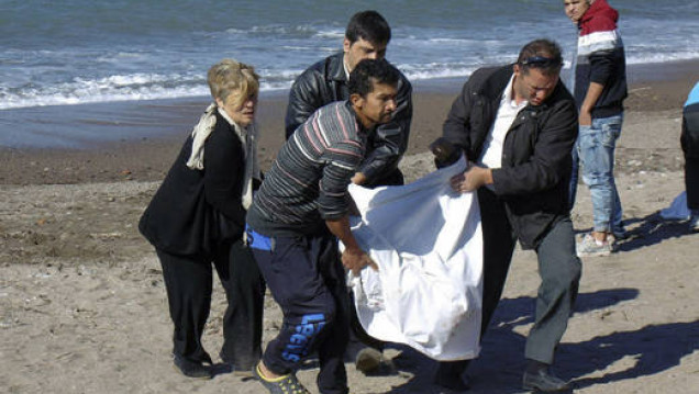 imagen Al menos 13 refugiados se ahogaron en el Egeo