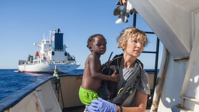imagen Sara Traoré, la niña huérfana rescatada del Mediterráneo
