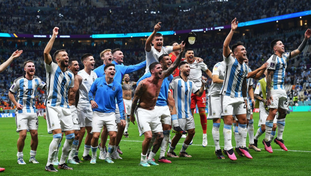 imagen Argentina enfrenta a Croacia en busca de la final