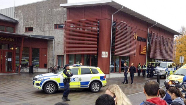 imagen Ataque en Suecia: un muerto y cuatro heridos