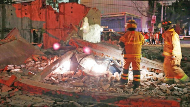 imagen Un terremoto azotó a México y hay, al menos, 15 muertos