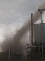 Un tornado sorprendió a trabajadores petroleros en Malargüe: ¿es un fenómeno usual para el sur de Mendoza?