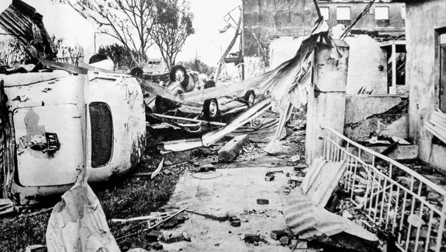 imagen Se cumplen 50 años del tornado en Santa Fe, que en dos minutos mató a 80 personas