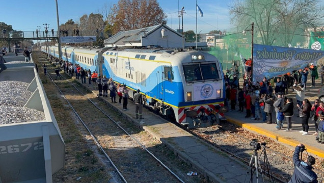 imagen El tren de pasajeros retornó a Mendoza 