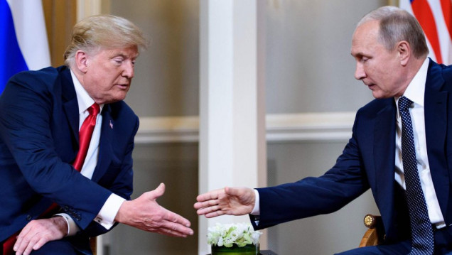 imagen Primera reunión bilateral entre Trump y Putin