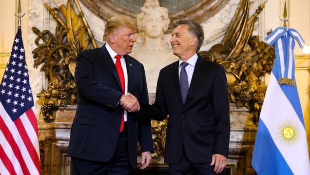 imagen Macri agradeció a Trump por su apoyo en momentos difíciles