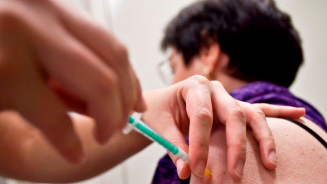 imagen  "No hay más stock" de vacunas contra la gripe