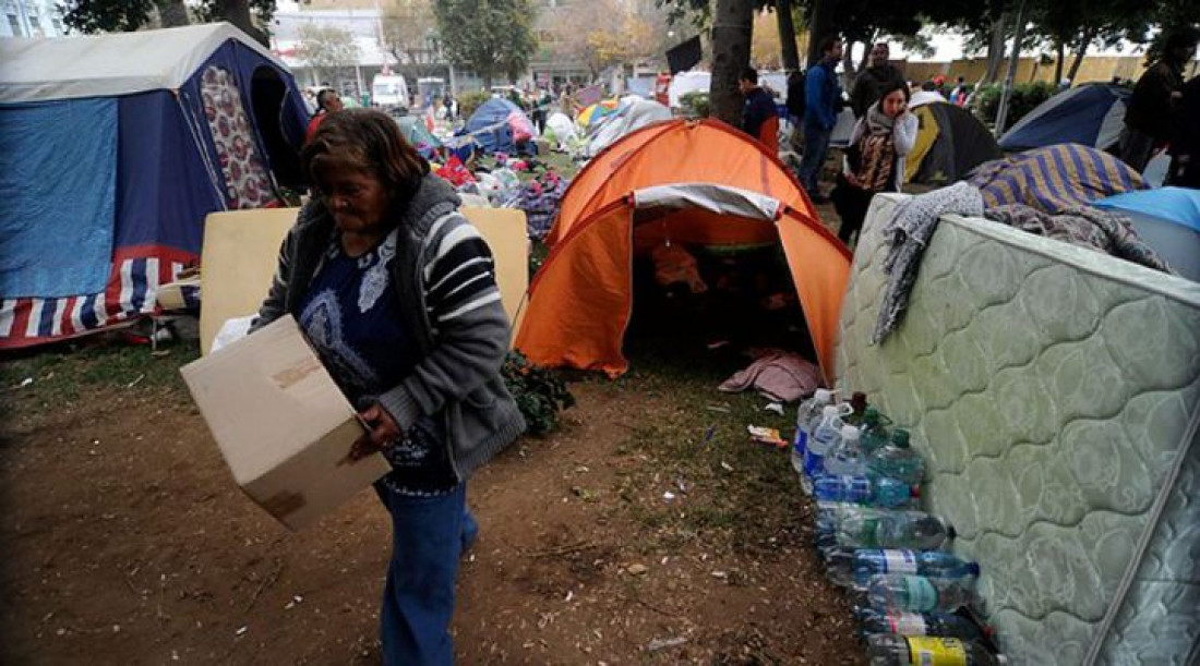 Mendoza recibe donaciones para ayudar a Valparaíso