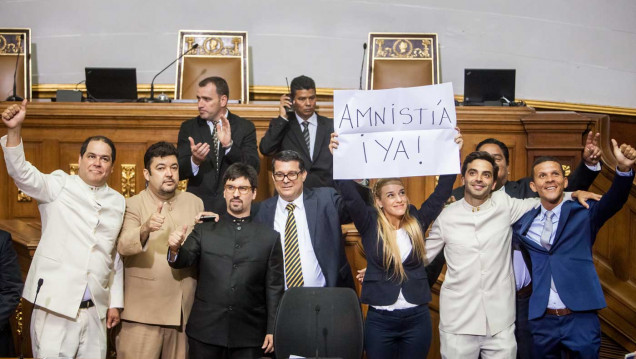 imagen Venezuela aprobó la Ley de Amnistía a favor de los presos políticos