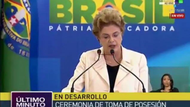 imagen Seguí en vivo la asunción de Lula Da Silva como jefe de gabinete