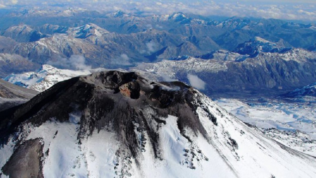 imagen Erupción del volcán Chillán, en Chile: "No afectó a nuestro país"