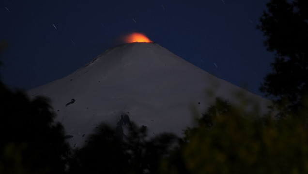 imagen El volcán chileno Villarrica entró en erupción y hay 3300 evacuados