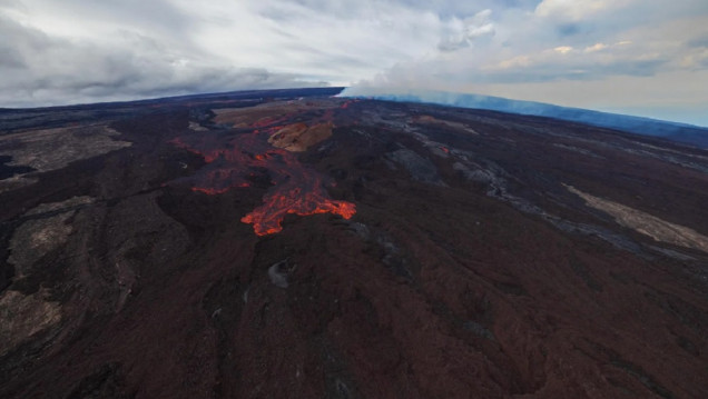 imagen Mauna Loa, el volcán activo más grande del mundo, entró en erupción