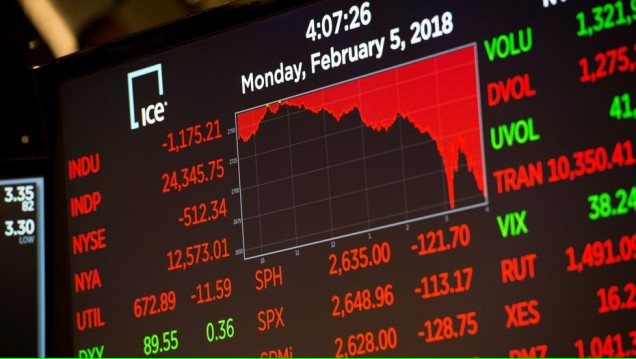 imagen Lunes negro: Wall Street sufrió su peor retroceso en seis años y medio